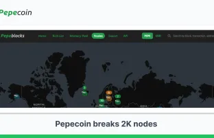 Pepecoin breaks 2k nodes
