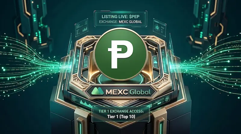 Pepecoin listed on MEXC exchange