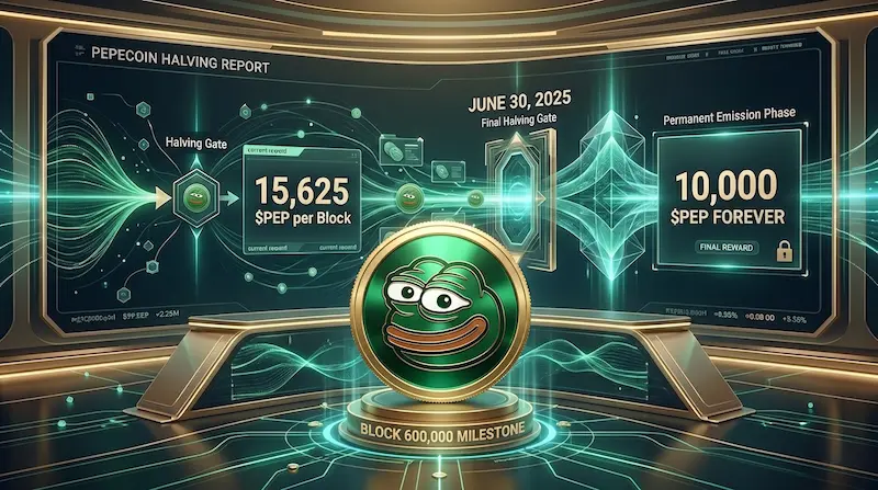 Pepecoin Block Reward Halves