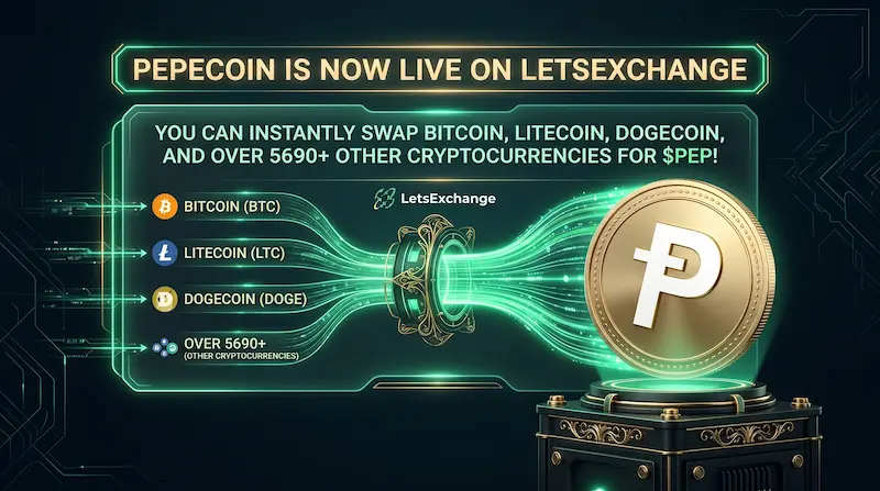 Pepecoin Now Supported on LetsExchange