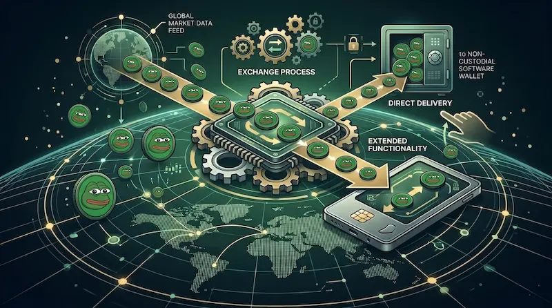 Pepecoin Integrated into SimpleSwap and Tangem Wallet Ecosystem
